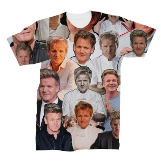 Gordon Ramsay Photo Collage T-Shirt
