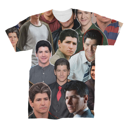 Michael Cera Photo Collage T-Shirt