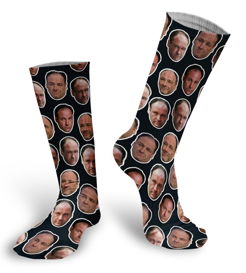 Tony Soprano (The Sopranos) faces socks