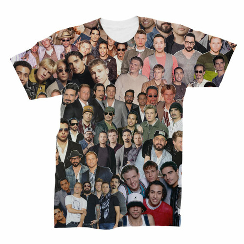 Backstreet Boys Photo Collage T-Shirt