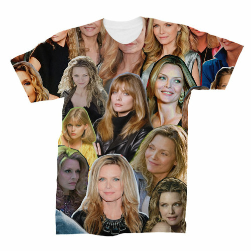 Michelle Pfeiffer Photo Collage T-Shirt