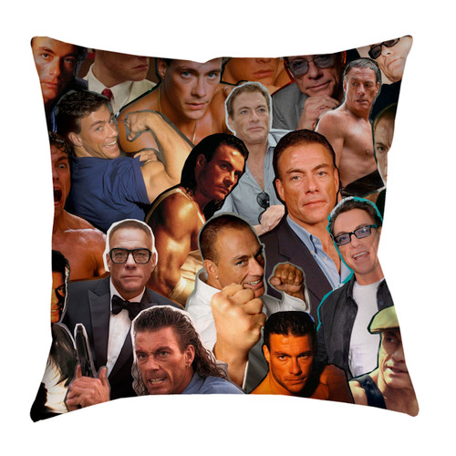 Jean-Claude Van Damme Photo Collage Pillowcase