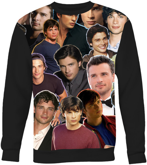 Tom Welling Collage Sweater Sweatshirt