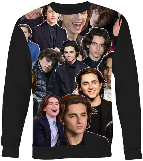 Timothee Chalamet Collage Sweater Sweatshirt