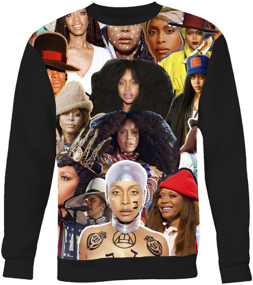Erykah Badu Collage Sweater Sweatshirt