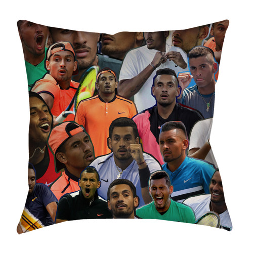 Nick Kyrgios Photo Collage T-Shirt - Subliworks