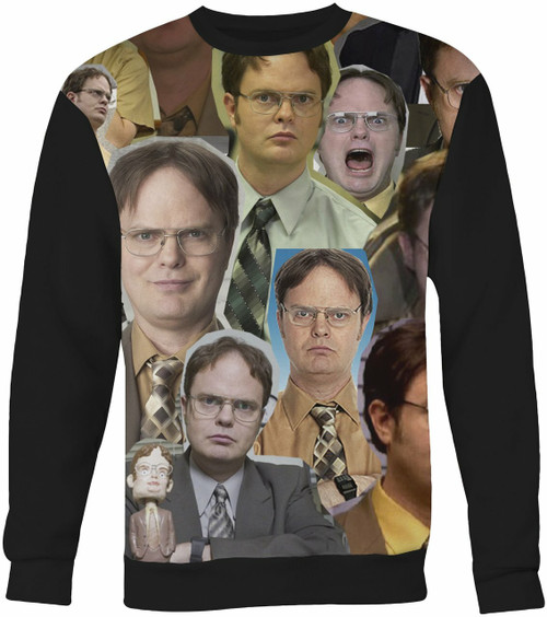 Dwight Schrute Collage Sweater Sweatshirt
