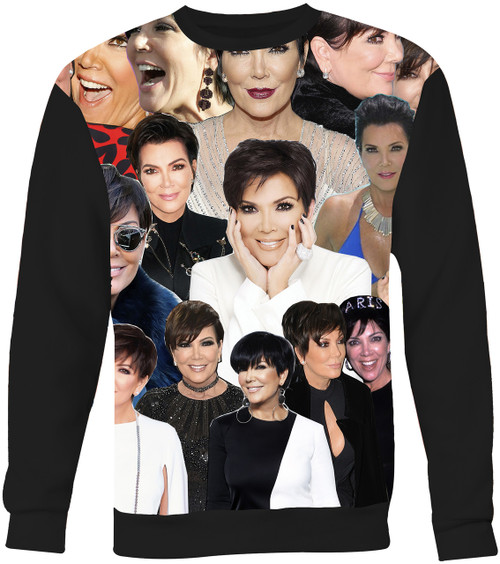 Kris Jenner Collage Sweater Sweatshirt