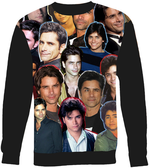 John Stamos Collage Sweater Sweatshirt