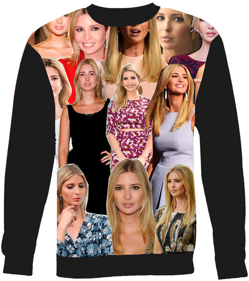 Ivanka Trump Collage Sweater Sweatshirt