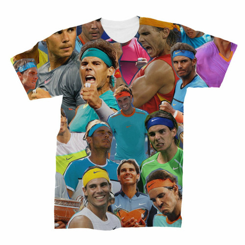 Rafael Nadal Photo Collage T-Shirt