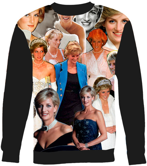Princess Diana Collage Sweater Sweatshirt