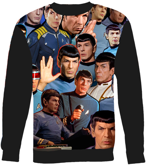 Spock Collage Sweater Sweatshirt