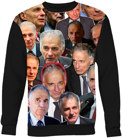 Ralph Nader Collage Sweater Sweatshirt