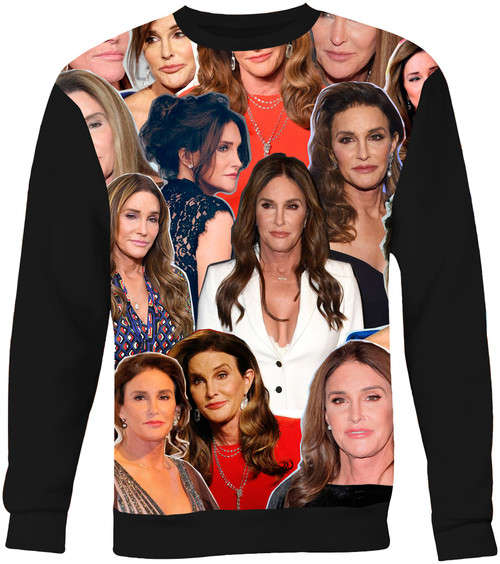 Caitlyn Jenner Collage Sweater Sweatshirt