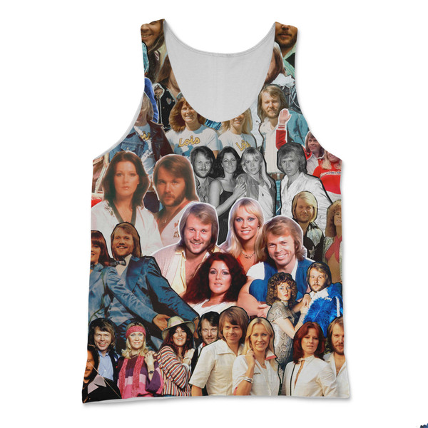 ABBA Photo Collage Tank Top