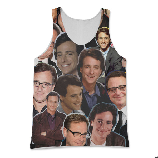 Bob Saget Photo Collage Tank Top Bob Saget Photo Collage Tank Top