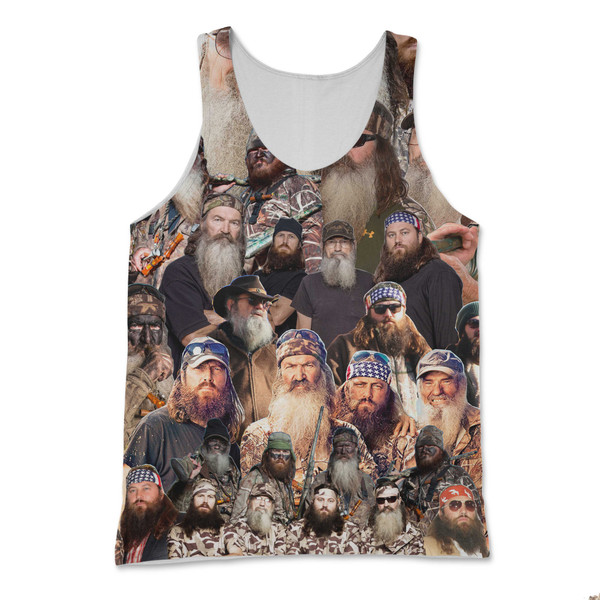 Duck Dynasty Photo Collage Tank Top Duck Dynasty Photo Collage Tank Top