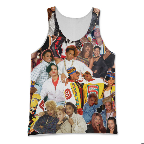 Salt-N-Pepa Photo Collage Tank Top Salt-N-Pepa Photo Collage Tank Top