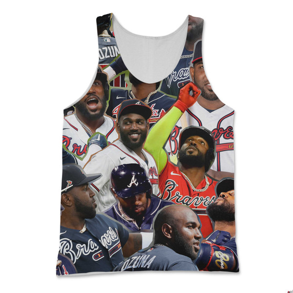 Marcell Ozuna Photo Collage Tank Top Marcell Ozuna Photo Collage Tank Top