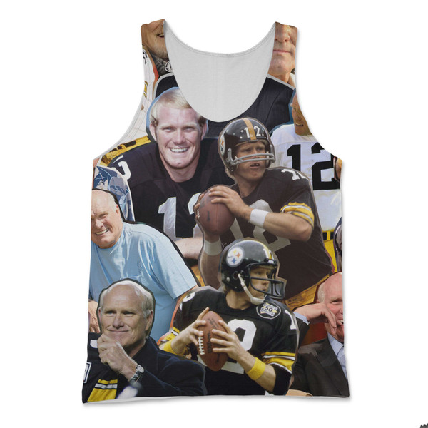 Terry Bradshaw Photo Collage Tank Top Terry Bradshaw Photo Collage Tank Top