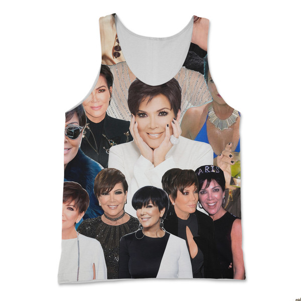 Kris Jenner Photo Collage Tank Top