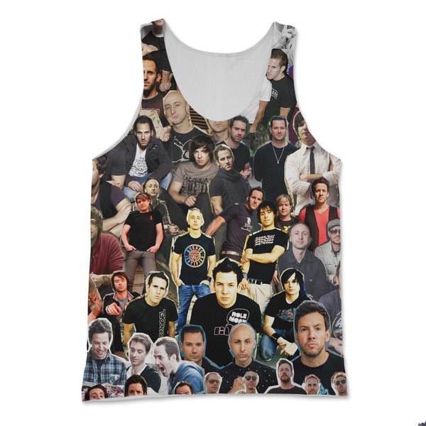 Simple Plan Photo Collage Tank Top