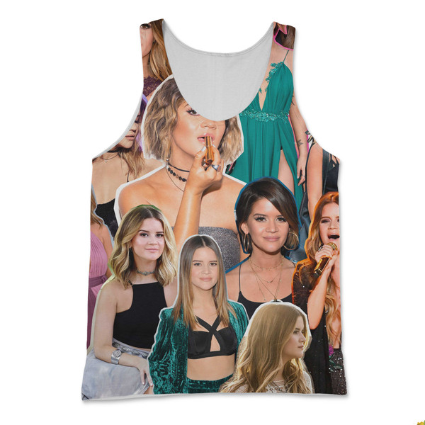 Maren Morris Photo Collage Tank Top