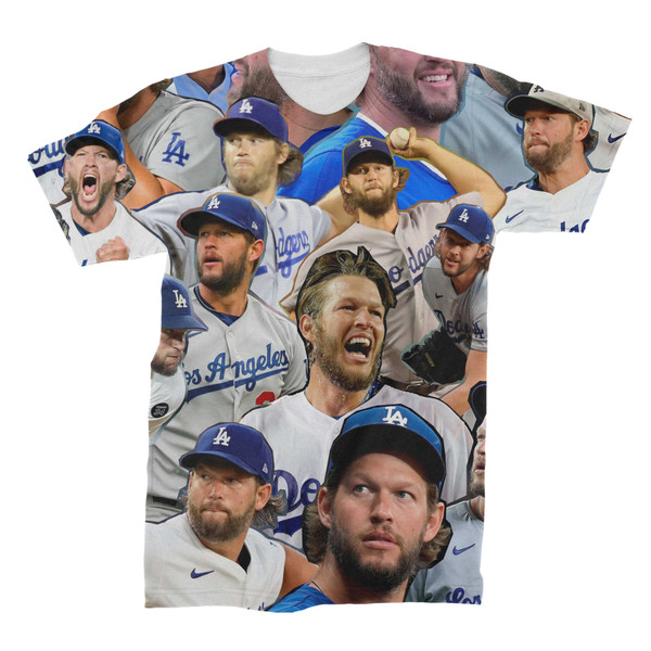 Clayton Kershaw Photo Collage T-Shirt