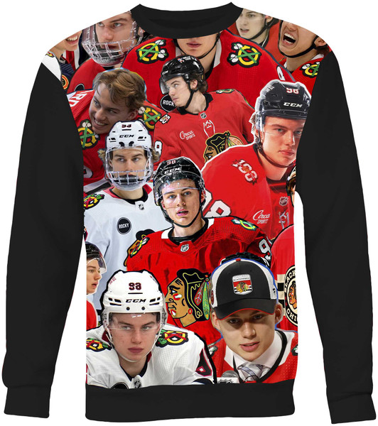 Connor Bedard Collage Sweater Sweatshirt