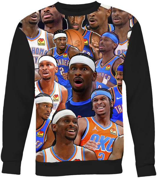 Shai Gilgeous Alexander Collage Sweater Sweatshirt