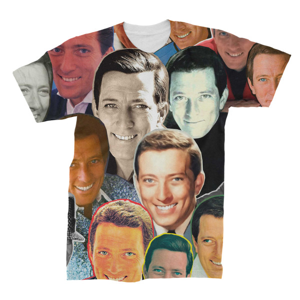 Andy Williams (when he was young) Photo Collage T-Shirt