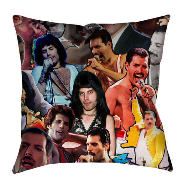 Freddie Mercury Photo Collage Pillowcase
