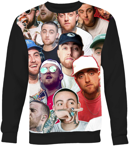 Mac Miller Collage Sweater Sweatshirt