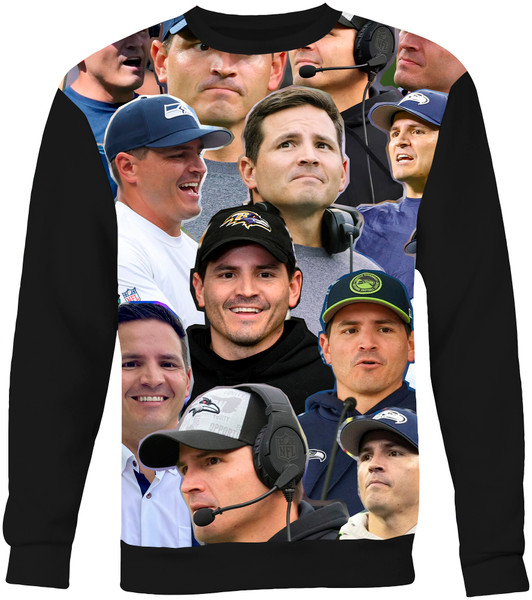 Mike Macdonald Collage Sweater Sweatshirt