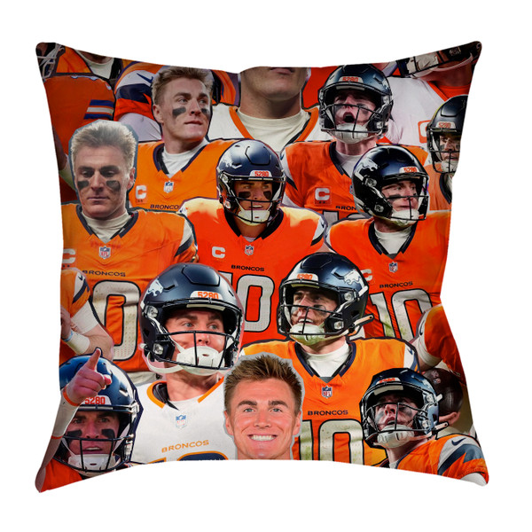 Bo Nix Photo Collage Pillowcase