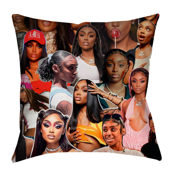 Lay Bankz Photo Collage Pillowcase