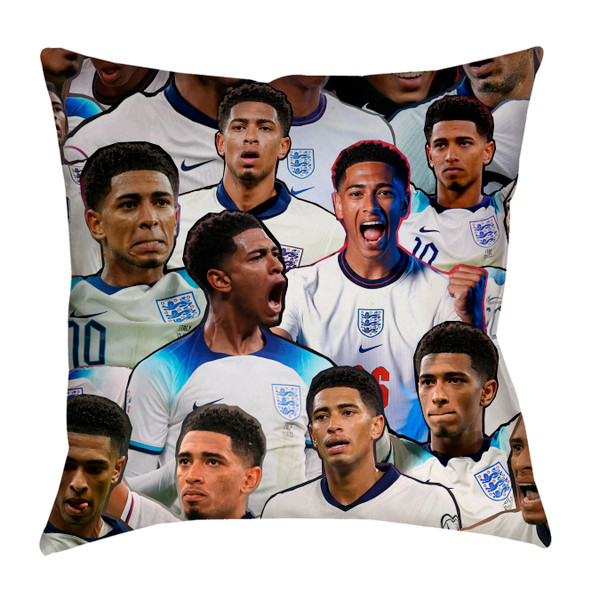 Jude Bellingham Photo Collage Pillowcase