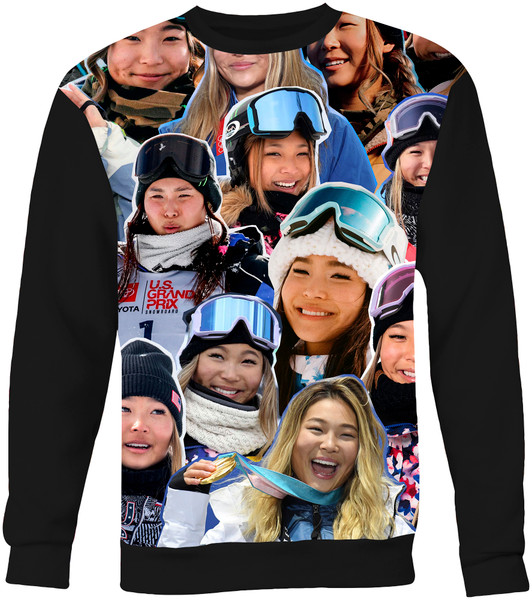 Chloe Kim Collage Sweater Sweatshirt