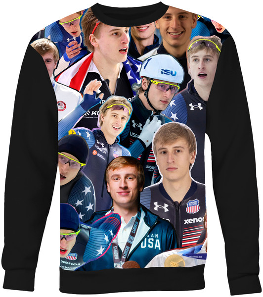 Jordan Stolz Collage Sweater Sweatshirt