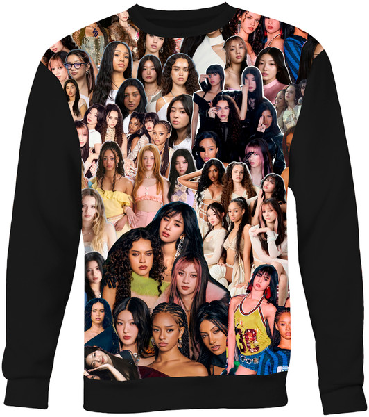 Katseye Collage Sweater Sweatshirt