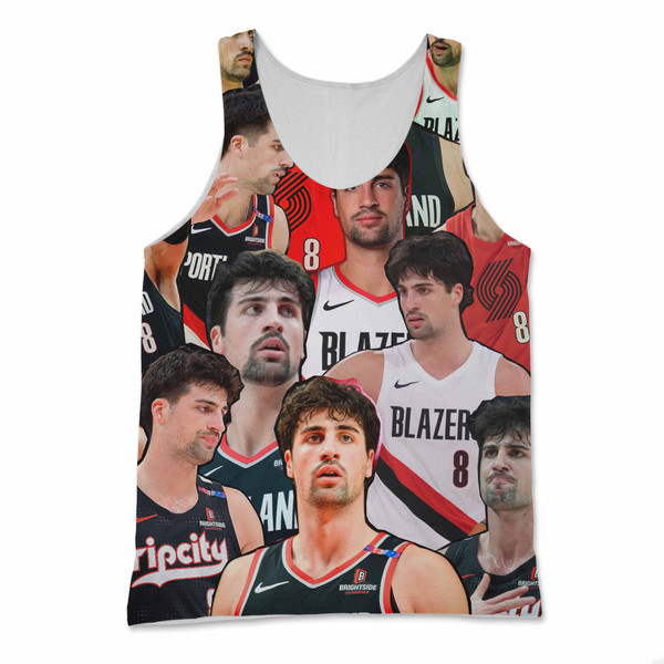 Deni Avdija Photo Collage Tank Top