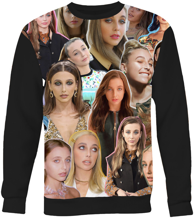 Emma Chamberlain  Photo Collage Sweater Sweatshirt