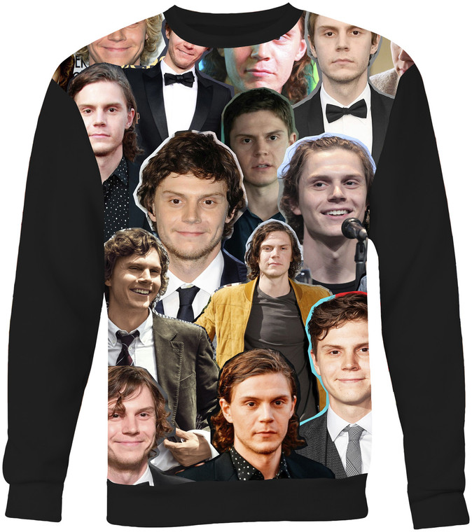 Evan Peters Photo Collage Sweater Sweatshirt