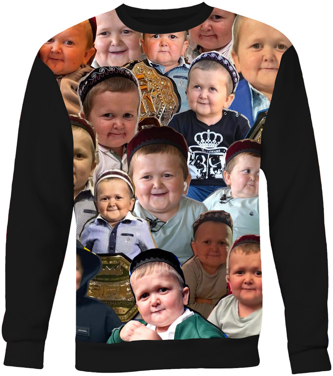 Hasbulla  Photo Collage Sweater Sweatshirt