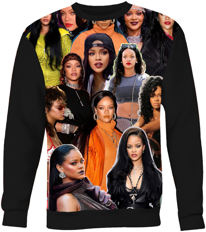Rihanna Photo Collage Sweater Sweatshirt