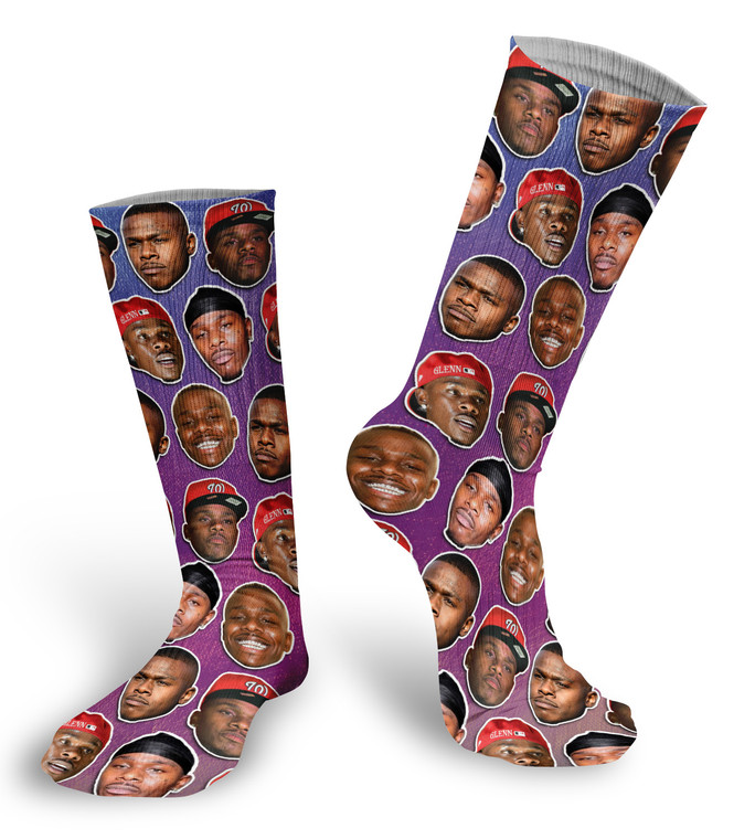 DaBaby faces Socks Subliworks