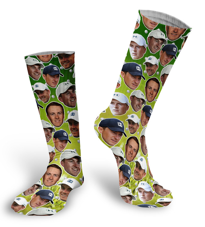 Jordan Spieth faces Socks