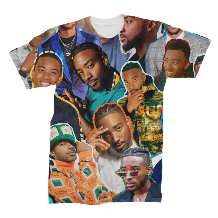 Algee Smith Photo Collage T-Shirt