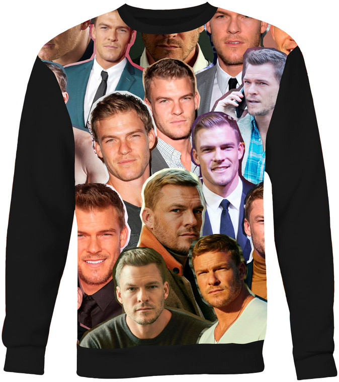 Alan Ritchson Photo Collage Sweater Sweatshirt